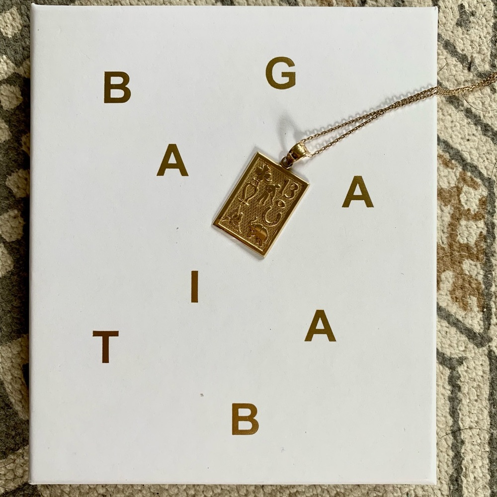 Bagatiba 14k gold lucky charm pendant *CHARM ONLY*